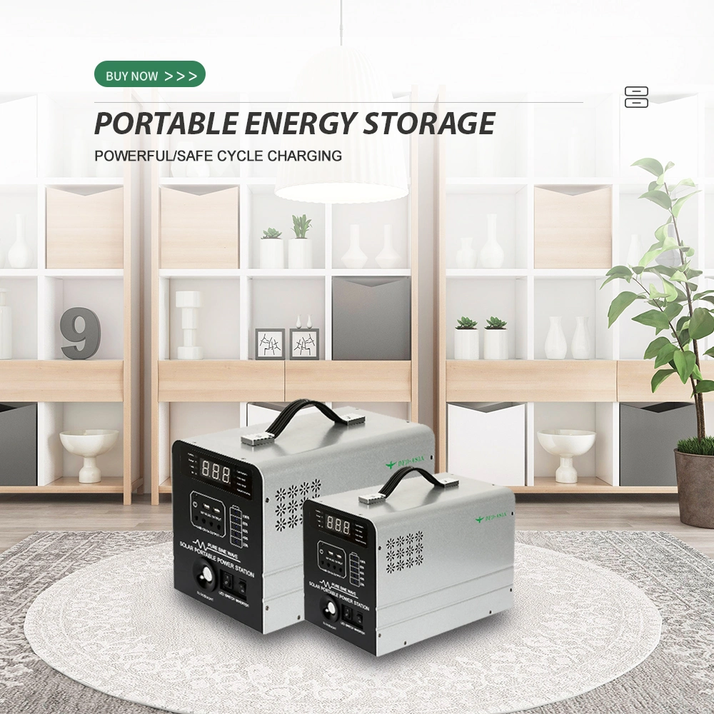 CE Approved Mobile Solar Power Station 500W Multifunction Lithium Battery Manufactory-Price Power Bank for Electronic Devices RV Yacht Sailing Ship Solar Light