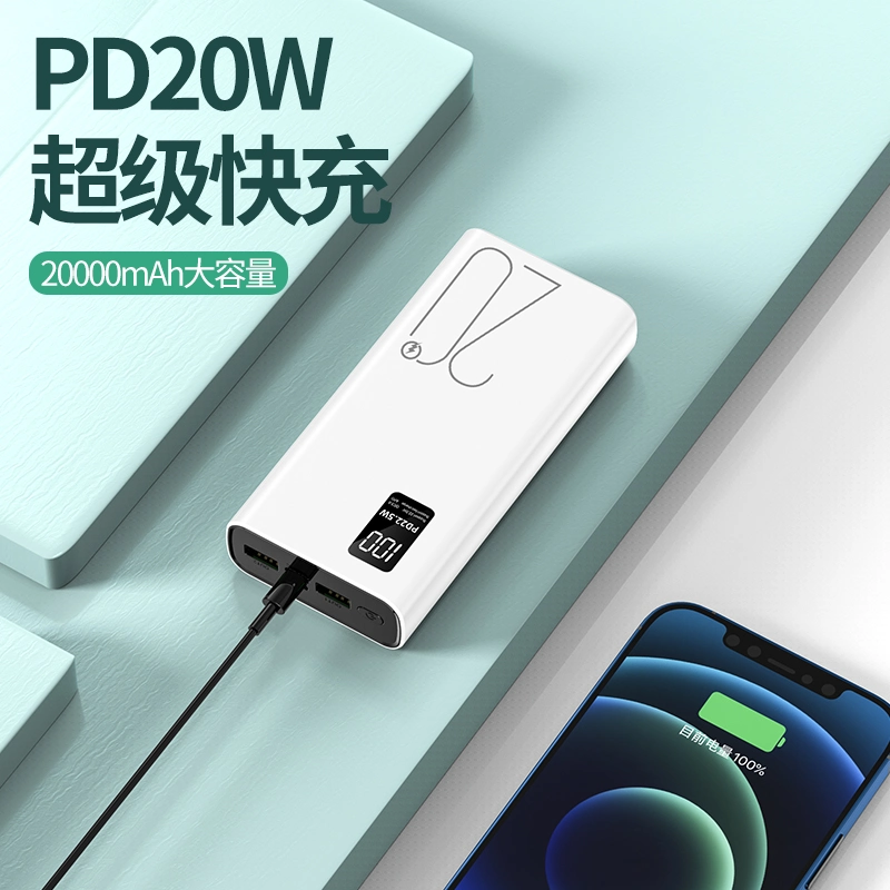 Power Bank 20000 mAh Pd22.5W Pd20.0W and QC3.0