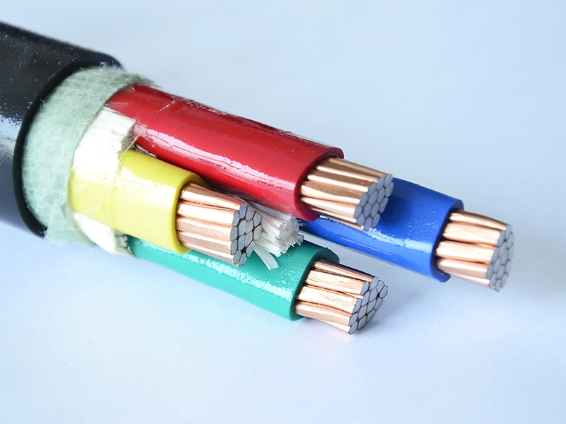 3 Phase 4 Wire XLPE PVC 4 Core 95mm Underground Copper Cable